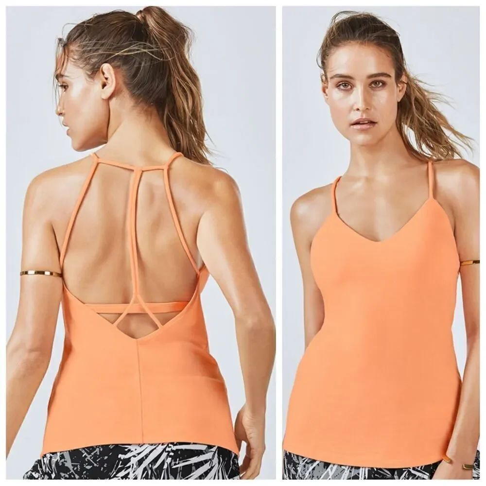 Fabletics Strappy Evelyn Tank Top sz M